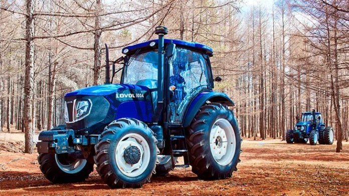 Nov model na traktor lovol 1004 - mokjen sovremen efikasen