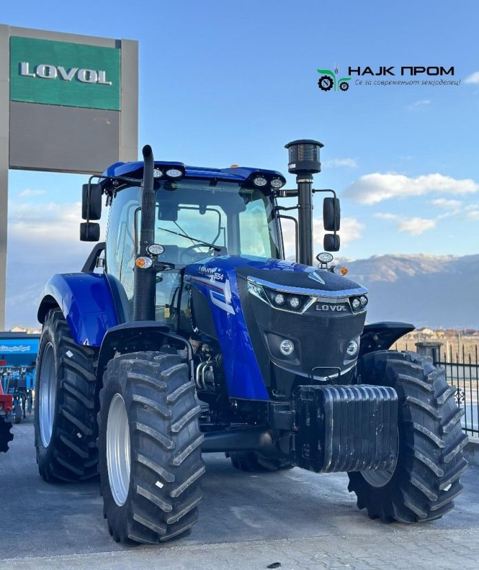 НАЈК ПРОМ: НАЈНОВА IV ГЕНЕРАЦИЈА НА ТРАКТОР, LOVOL 1654 – Моќна комбинација од снага, сигурност и удобност