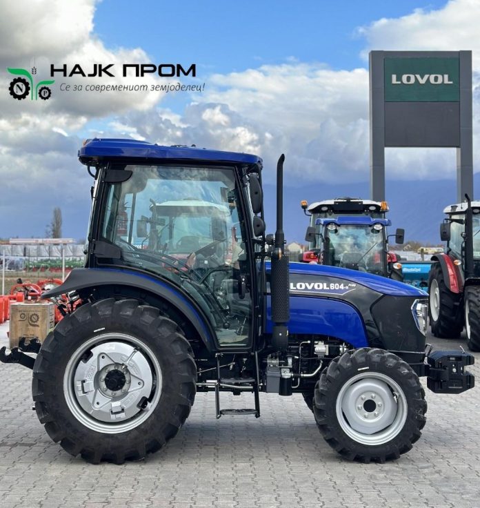 НАЈК ПРОМ: НОВ МОДЕЛ НА ТРАКТОР, LOVOL 604-B Plus – Висока технологија и перформанси