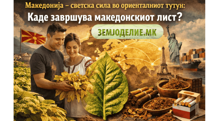 Македонија светска сила во ориенталниот тутун