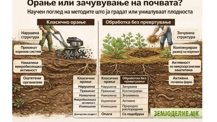 Обработка на почва без превртување. Што е подобро за почвата? Обработка на почва без превртување