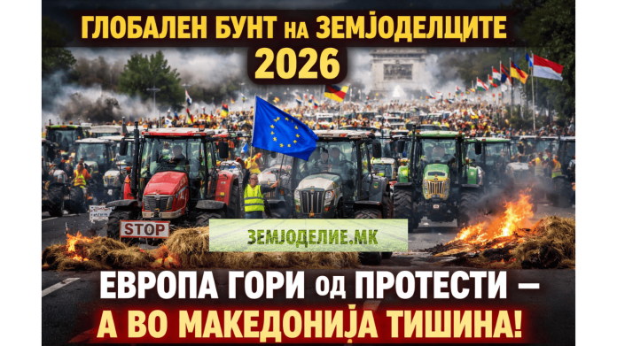 протести на земјоделците 2026