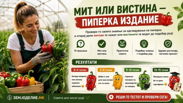 мит или вистина пиперка