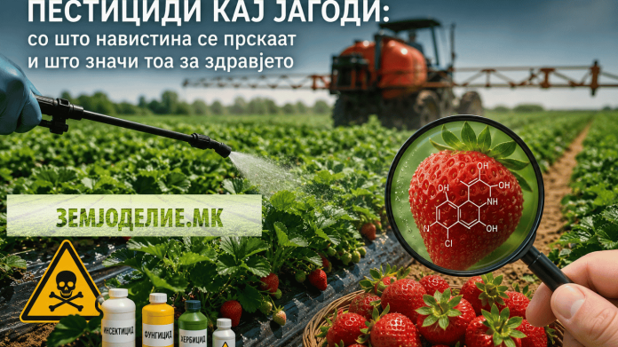 Pesticidi kaj jagodi пестициди кај јагоди