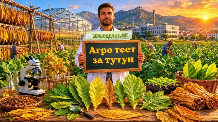 македонски сорти тутун тест