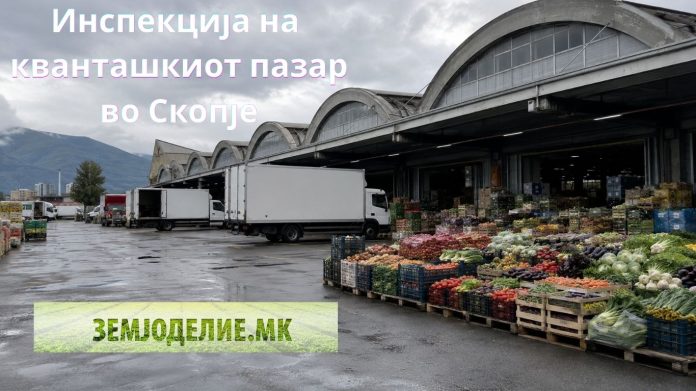 Инспекција на Кванташкиот пазар во Скопје инспекција кванташки пазар Скопје