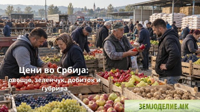 Цени во Србија: овошје, зеленчук, добиток и ѓубрива Цени во Србија: овошје, зеленчук, добиток и ѓубрива