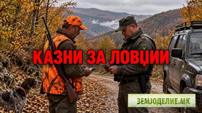 Глоби за ловци: казни од 250 до 2.000 евра во ловиштето глоби за ловци