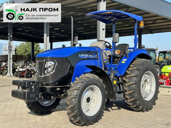 traktor LOVOL 904 so nastresnica ТРАКТОР LOVOL 904 со настрешница
